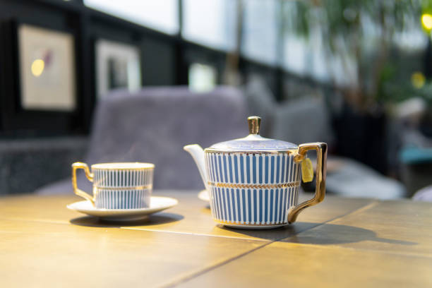 istock English afternoon tea set on a wooden table 1319063959