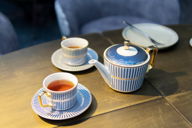 istock English afternoon tea set on a wooden table 1319064003