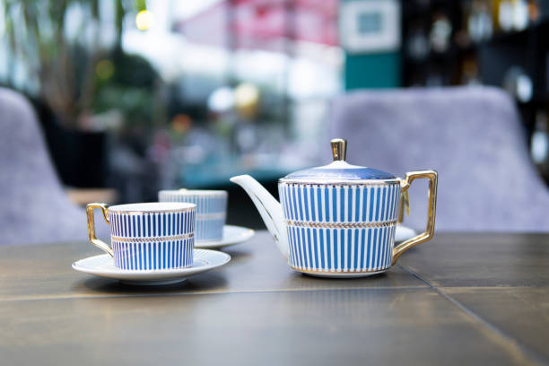 istock English afternoon tea set on a wooden table 1319064096