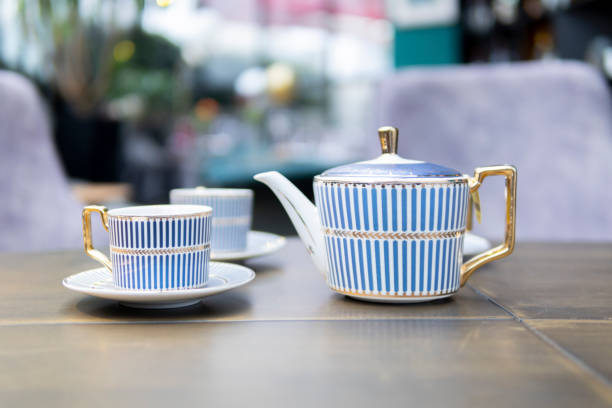 istock English afternoon tea set on a wooden table 1319064103