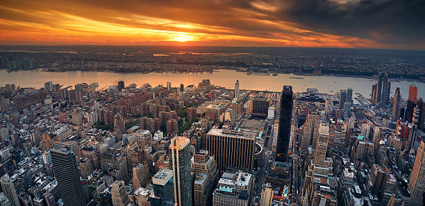 istock New York City sunset panorama 131906584