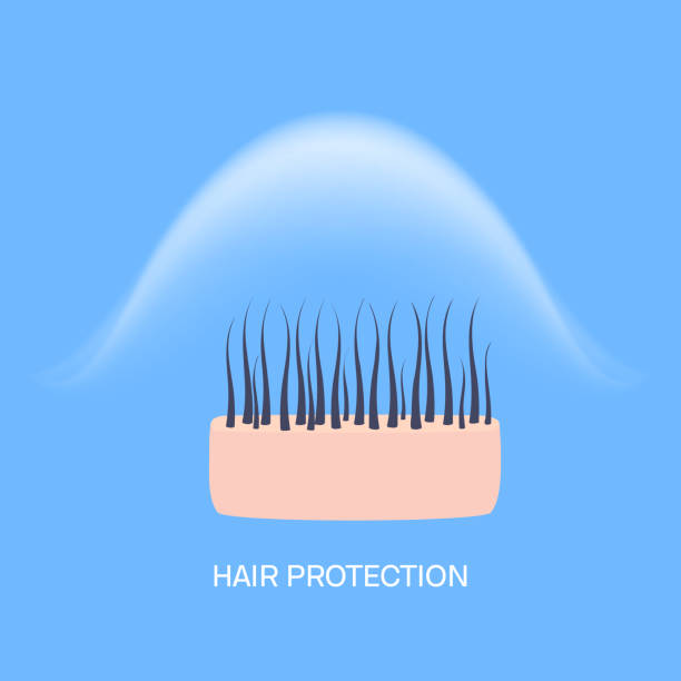 istock Weather damage prevention and hair protection concept 1319071733
