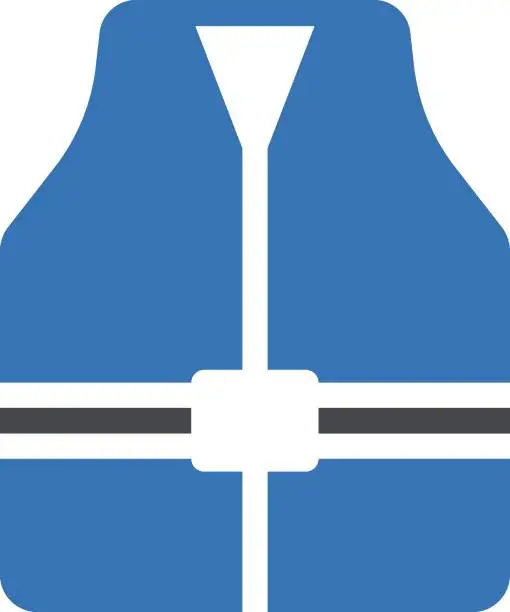 Vector illustration of lifejacket