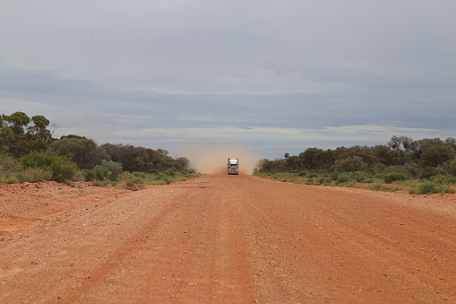 Road through Central Australia