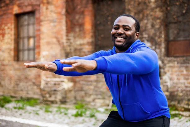 istock Man exercising outdoor 1319088578