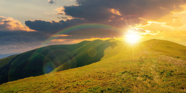 istock mountain landscape in summer at sunset 1319093758