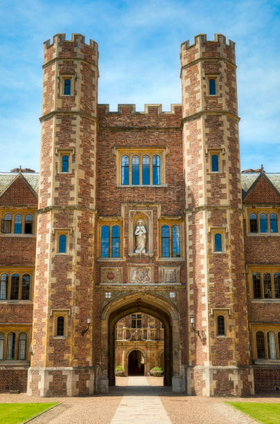 de st john’s college, cambridge, angleterre - st johns college photos et images de collection