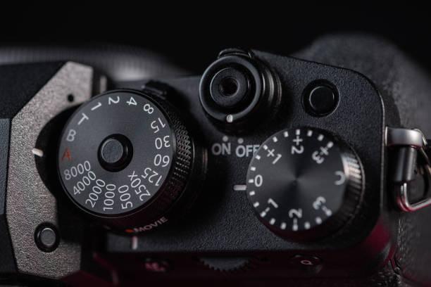 istock Digital mirrorless camera close-up  concept of photographer 1319101011