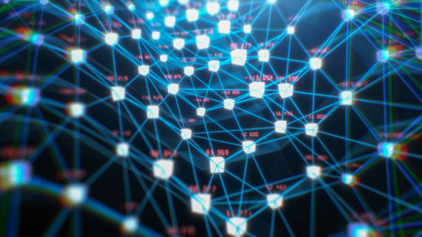 istock Technology Futuristic abstract background for blockchain and cryptocurrency Concept 1319106071