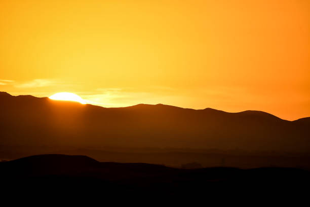sunset in mountains, beautiful photo digital picture