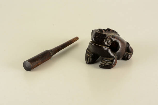istock Oriental wooden frog musical instrument 1319112131