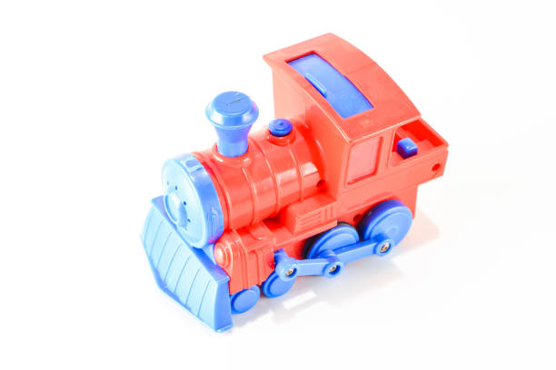 istock Close-up of toy train 1319112239