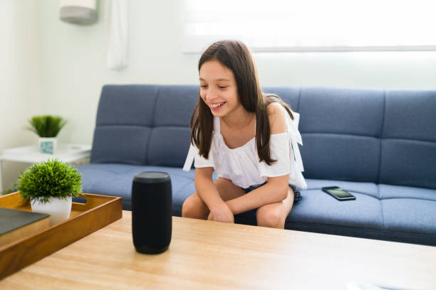 istock Influencer trying out her new smart technology 1319114272