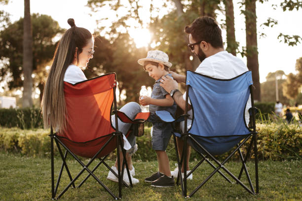 istock Happy family in nature 1319115731