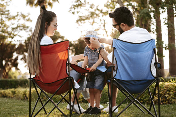 istock Happy family in nature 1319116962