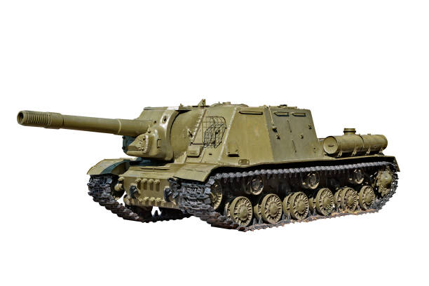 istock ISU-152 a self-propelled gun used by the Soviet Red Army during World War II 1319120826