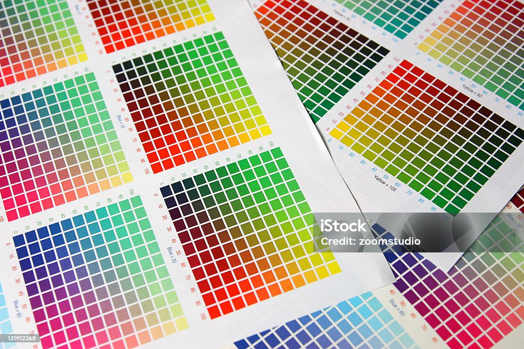 Proofreading Color Colour Guide Stock Photo - Download Image Now - Color Image, Colors ...