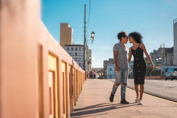 istock Lesbian couple in Recife Pernambuco 1319127682
