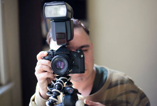 istock Portrait of photographer 1319127800