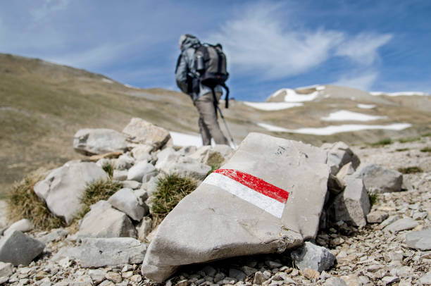 The paths of the CAI, Monte Vettore