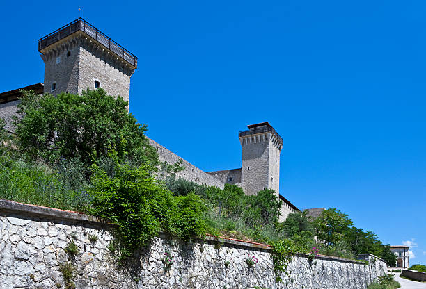 umbria - spoleto bildbanksfoton och bilder