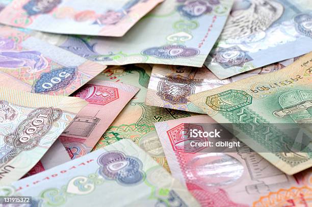 Waluta Zjednoczonych Emiratów Arabskich - zdjęcia stockowe i więcej obrazów Dubaj - Dubaj, Waluta Zjednoczonych Emiratów Arabskich, Azja Zachodnia
