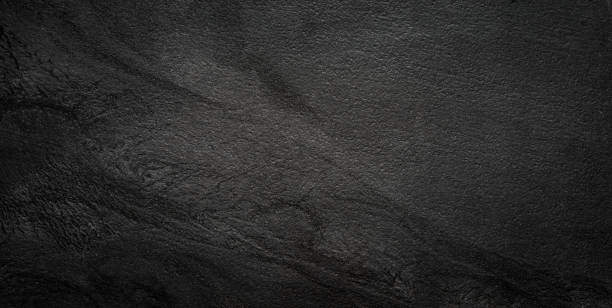 istock Black wall slate texture rough background, dark concrete floor or old grunge background 1319159023