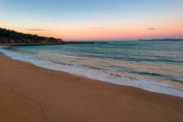istock Aerial sunrise over the sea 1319170578