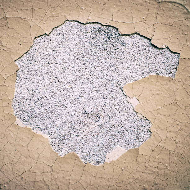 istock Texture of cracked paint on wall 1319176205