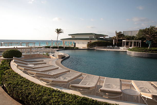 istock Cancun Carribean beach resort 131917822