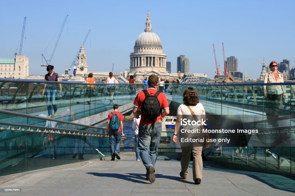 St Paul's Cathedral in London, England - Foto de stock de Londres - Inglaterra libre de derechos