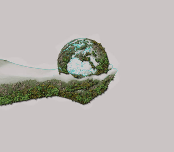 istock World or earth hold on hand concept. 1319187183