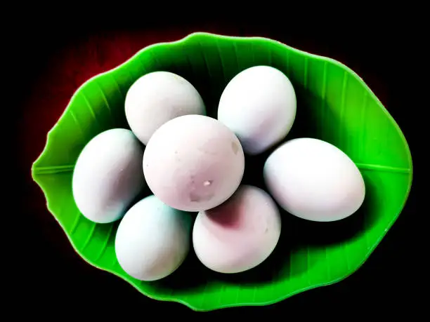 duck egg on the table which is the most traditional morning dish