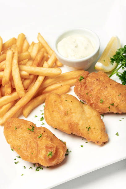 istock british traditional fish and chips meal on white plate 1319194394