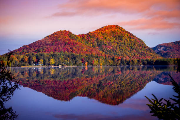 istock Lac-Superieur, Mont-tremblant, Quebec, Canada 1319196206