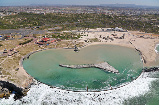 A tidal pool situated in False Bay