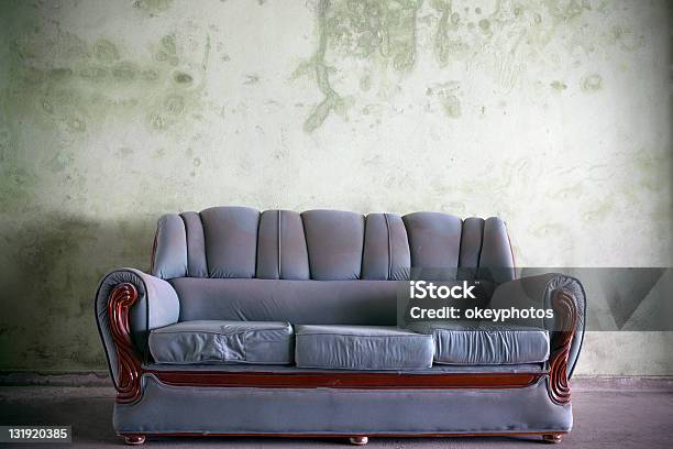 Sofa Stock Photo - Download Image Now - Old, Sofa, No People