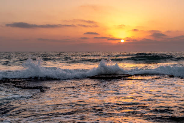 istock Beautiful Mediterranean Sea sunset 1319211240