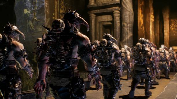 istock Ancient strong warriors return home after battle. The image is designed for military, historical and fantasy backgrounds. 3D Rendering. 1319221840