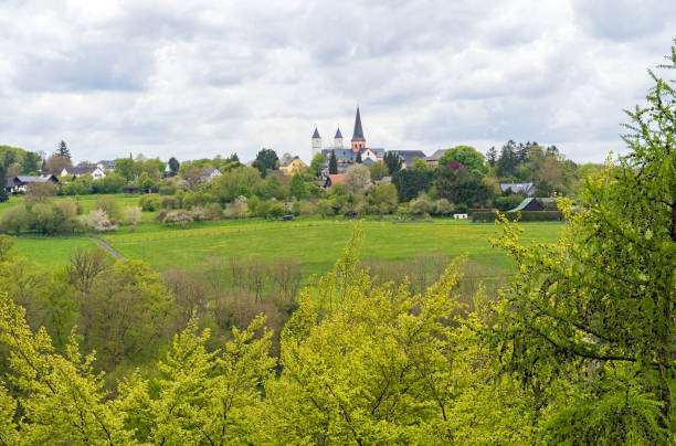istock View to Steinfeld Abbey in Eifel National Park 1319247700