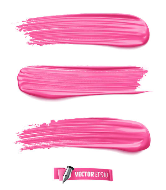 Vector Realistic Paint Brush Strokes Stock Illustration - Download