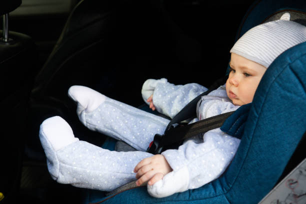 istock Baby in the car seat 1319269017
