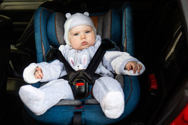 istock Baby in the car seat 1319269062