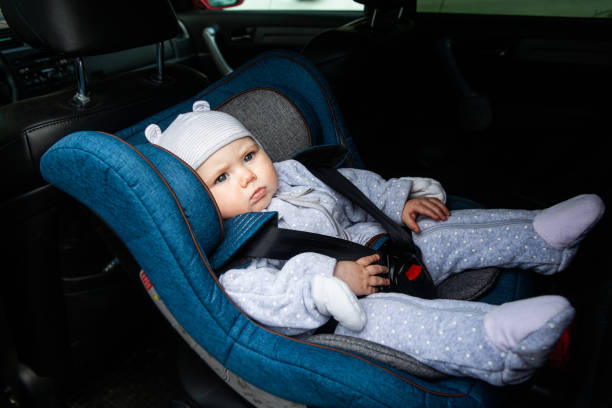 istock Baby in the car seat 1319269076