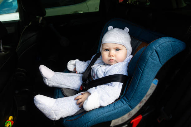 istock Baby in the car seat 1319269092