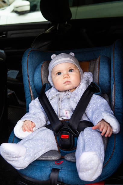 istock Baby in the car seat 1319269106