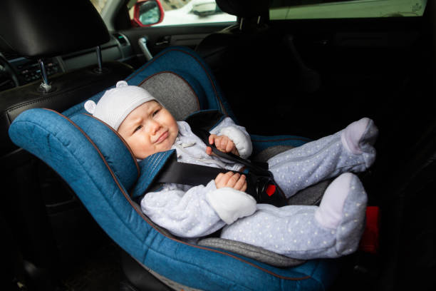 istock Baby in the car seat 1319269170
