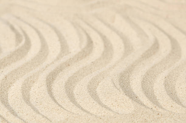 istock wavy sand texture in narrow focus and blurring. receding perspective 1319288601