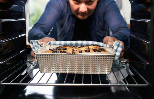 istock Baking Banana Bread in the Oven 1319293572