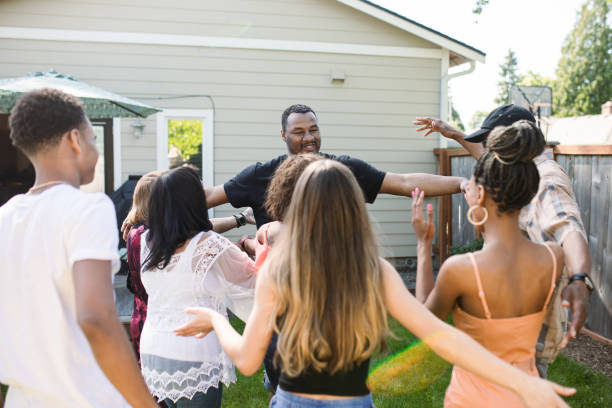 istock Extended Family Reuniting Together For Gathering 1319295185